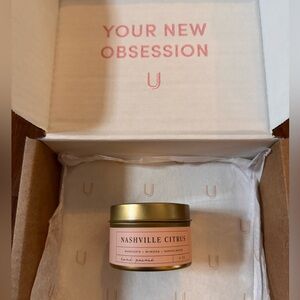 Uncommon James Nashville Citrus Candle Brand New